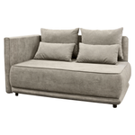 Casa si Gradina - Mobilier - Canapele si coltare - Canapele - Canapea extensibila, bej gri Taupe, pe stanga, LIAMI - Infinity.ro