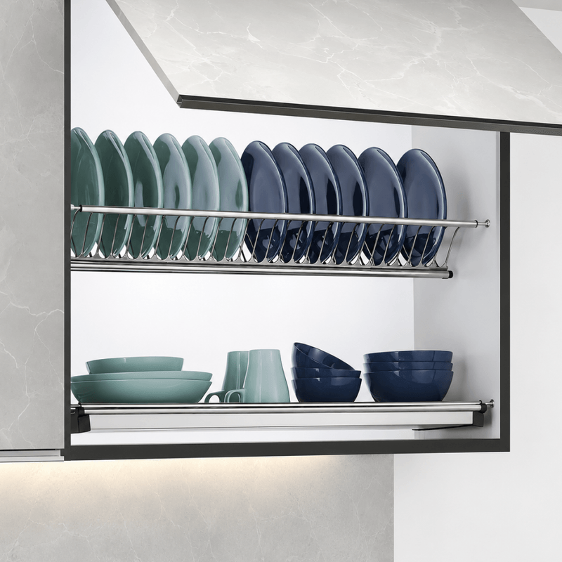 Casa si Gradina - Bucatarie si vesela - Organizare si depozitare bucatarie - Scurgator vase - Scurgator de vase pentru dulap superior, otel inoxidabil, KAPIO TYP 2 - Infinity.ro