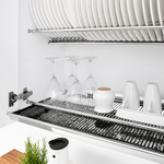 Casa si Gradina - Bucatarie si vesela - Organizare si depozitare bucatarie - Scurgator vase - Scurgator de vase pentru dulap superior, otel inoxidabil, KAPIO TYP 3 - Infinity.ro