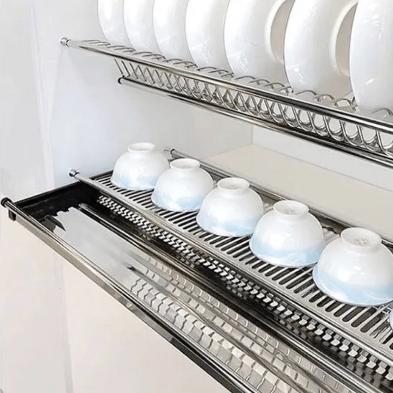 Casa si Gradina - Bucatarie si vesela - Organizare si depozitare bucatarie - Scurgator vase - Scurgator de vase pentru dulap superior, otel inoxidabil, KAPIO TYP 2 - Infinity.ro