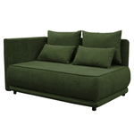 Casa si Gradina - Mobilier - Canapele si coltare - Canapele - Canapea extensibila, verde, pe stanga LIAMI - Infinity.ro