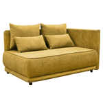 Casa si Gradina - Mobilier - Canapele si coltare - Canapele - Canapea extensibila, mustar, pe dreapta LIAMI - Infinity.ro