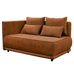 Casa si Gradina - Mobilier - Canapele si coltare - Canapele - Canapea extensibila, teracota, pe stanga, LIAMI - Infinity.ro