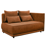 Casa si Gradina - Mobilier - Canapele si coltare - Canapele - Canapea extensibila, teracota, pe dreapta, LIAMI - Infinity.ro