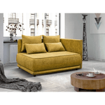Casa si Gradina - Mobilier - Canapele si coltare - Canapele - Canapea extensibila, mustar, pe dreapta LIAMI - Infinity.ro