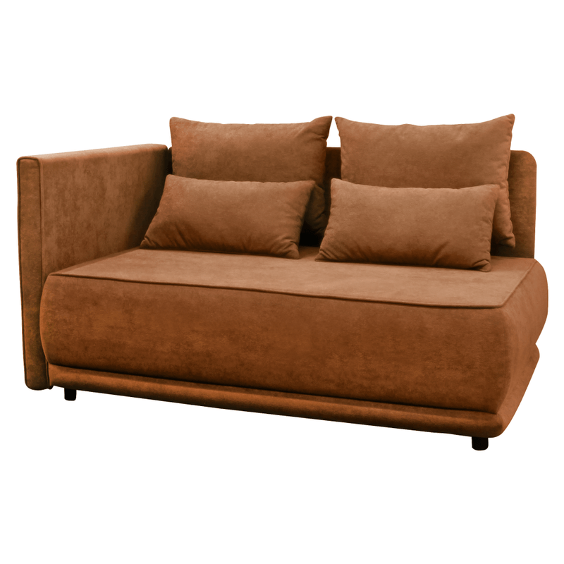Casa si Gradina - Mobilier - Canapele si coltare - Canapele - Canapea extensibila, teracota, pe stanga, LIAMI - Infinity.ro