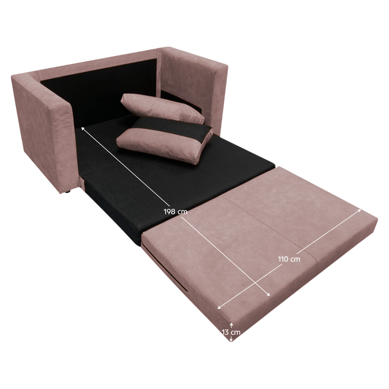 Casa si Gradina - Mobilier - Canapele si coltare - Canapele - Canapea extensibila, roz, BEJA - Infinity.ro