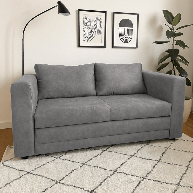 Casa si Gradina - Mobilier - Canapele si coltare - Canapele - Canapea extensibila, gri, BEJA - Infinity.ro