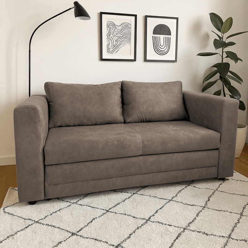 Casa si Gradina - Mobilier - Canapele si coltare - Canapele - Canapea extensibila, gri-maro Taupe, BEJA - Infinity.ro