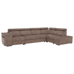 Casa si Gradina - Mobilier - Canapele si coltare - Coltare - Set canapea, bej, pe dreapta, MALAGA BIG - Infinity.ro