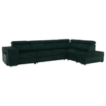 Casa si Gradina - Mobilier - Canapele si coltare - Coltare - Set canapea, smarald, pe dreapta, MALAGA BIG - Infinity.ro