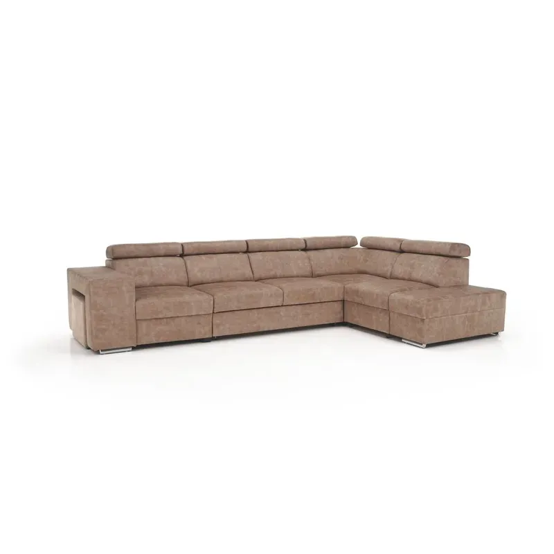 Casa si Gradina - Mobilier - Canapele si coltare - Coltare - Set canapea, bej, pe dreapta, MALAGA BIG - Infinity.ro