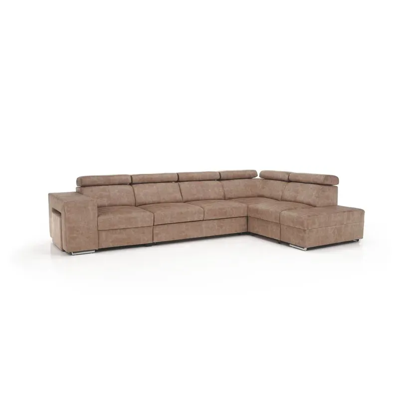 Casa si Gradina - Mobilier - Canapele si coltare - Coltare - Set canapea, bej, pe dreapta, MALAGA BIG - Infinity.ro