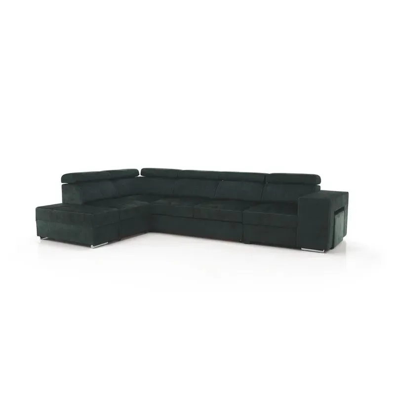 Casa si Gradina - Mobilier - Canapele si coltare - Coltare - Canapea, smarald, pe stanga, MALAGA BIG - Infinity.ro