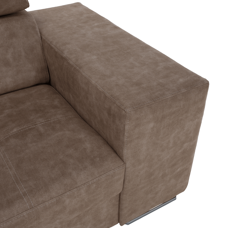 Casa si Gradina - Mobilier - Canapele si coltare - Coltare - Set canapea, bej, pe stanga, MALAGA BIG - Infinity.ro