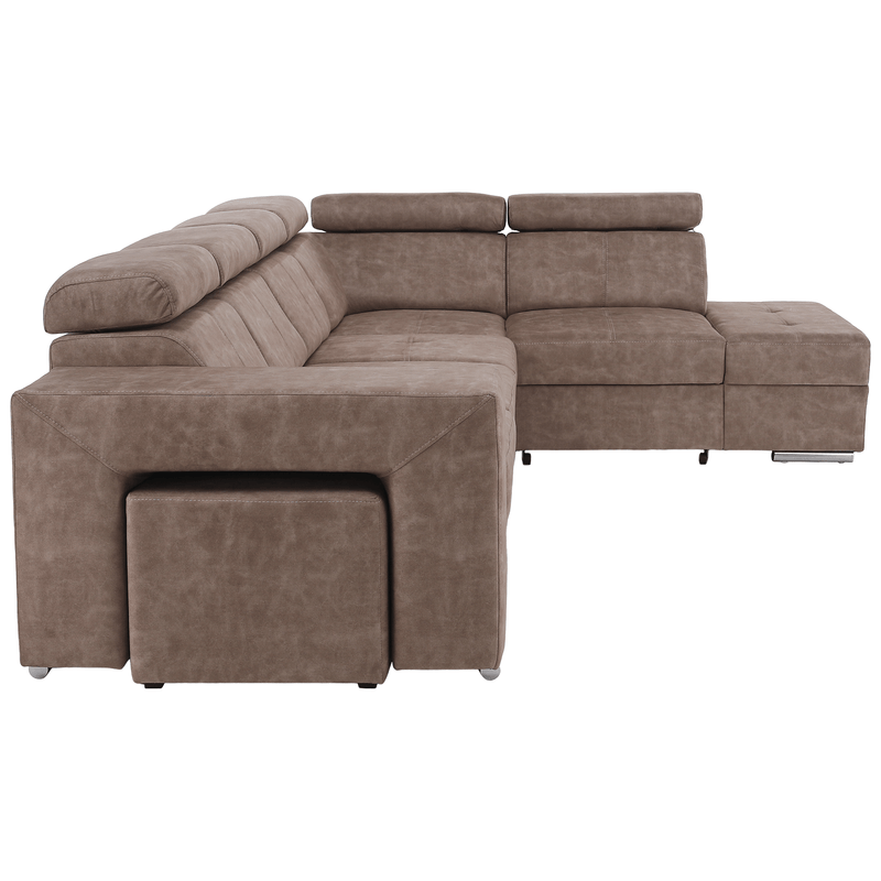 Casa si Gradina - Mobilier - Canapele si coltare - Coltare - Set canapea, bej, pe dreapta, MALAGA BIG - Infinity.ro