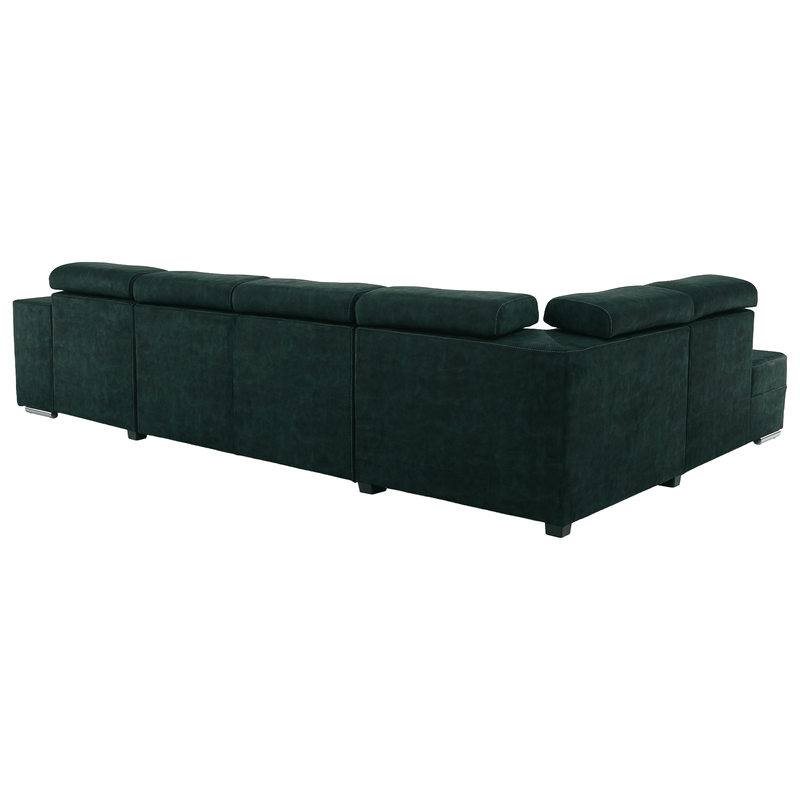 Casa si Gradina - Mobilier - Canapele si coltare - Coltare - Canapea, smarald, pe stanga, MALAGA BIG - Infinity.ro