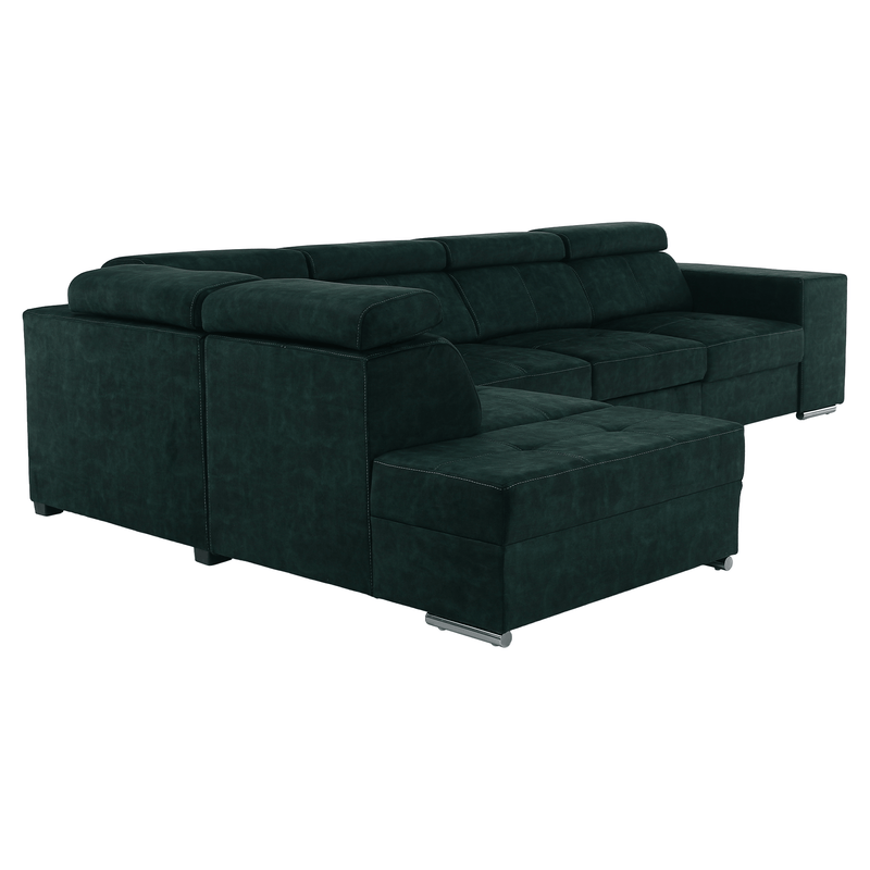 Casa si Gradina - Mobilier - Canapele si coltare - Coltare - Canapea, smarald, pe stanga, MALAGA BIG - Infinity.ro