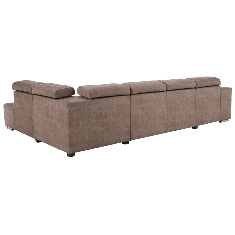 Casa si Gradina - Mobilier - Canapele si coltare - Coltare - Set canapea, bej, pe dreapta, MALAGA BIG - Infinity.ro