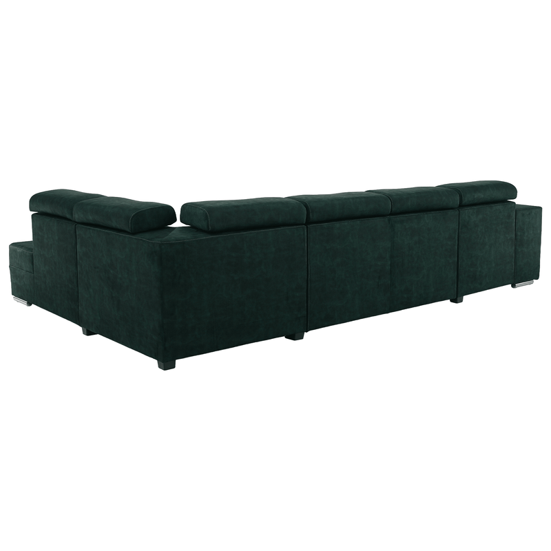 Casa si Gradina - Mobilier - Canapele si coltare - Coltare - Set canapea, smarald, pe dreapta, MALAGA BIG - Infinity.ro