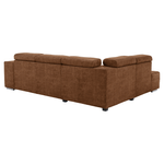 Casa si Gradina - Mobilier - Canapele si coltare - Coltare - Set canapea, maro, pe stanga, MALAGA - Infinity.ro