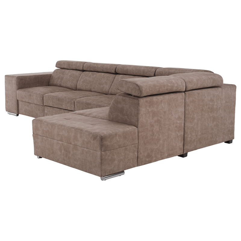 Casa si Gradina - Mobilier - Canapele si coltare - Coltare - Set canapea, bej, pe dreapta, MALAGA BIG - Infinity.ro
