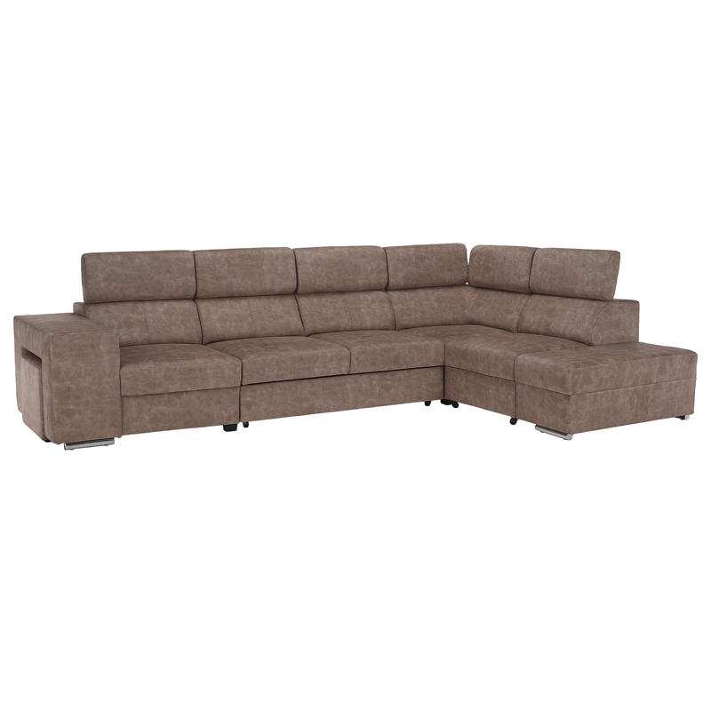 Casa si Gradina - Mobilier - Canapele si coltare - Coltare - Set canapea, bej, pe dreapta, MALAGA BIG - Infinity.ro