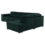 Casa si Gradina - Mobilier - Canapele si coltare - Coltare - Set canapea, smarald, pe dreapta, MALAGA BIG - Infinity.ro