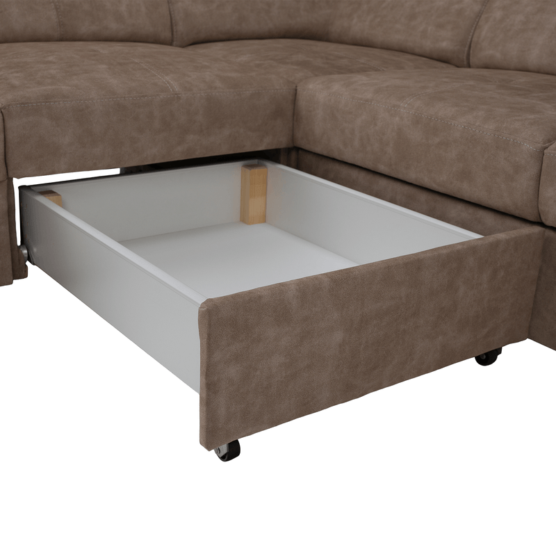 Casa si Gradina - Mobilier - Canapele si coltare - Coltare - Set canapea, bej, pe stanga, MALAGA BIG - Infinity.ro
