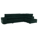 Casa si Gradina - Mobilier - Canapele si coltare - Coltare - Set canapea, smarald, pe dreapta, MALAGA BIG - Infinity.ro