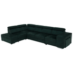 Casa si Gradina - Mobilier - Canapele si coltare - Coltare - Canapea, smarald, pe stanga, MALAGA BIG - Infinity.ro