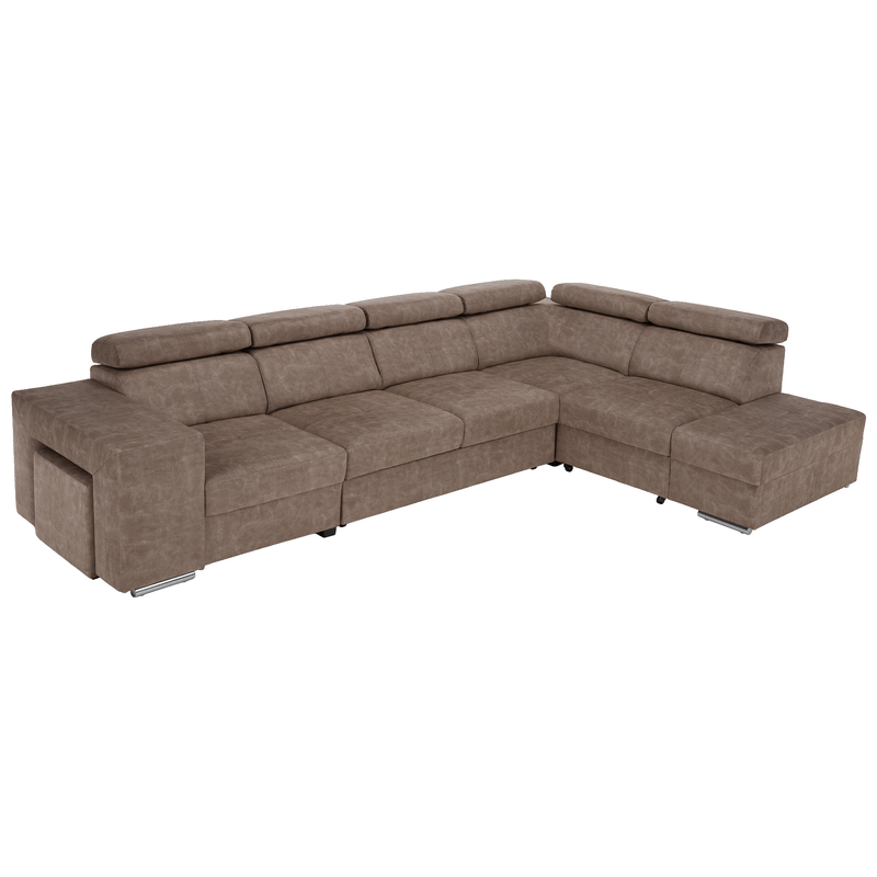 Casa si Gradina - Mobilier - Canapele si coltare - Coltare - Set canapea, bej, pe dreapta, MALAGA BIG - Infinity.ro
