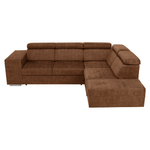 Casa si Gradina - Mobilier - Canapele si coltare - Coltare - Set canapea, maro, pe dreapta, MALAGA - Infinity.ro