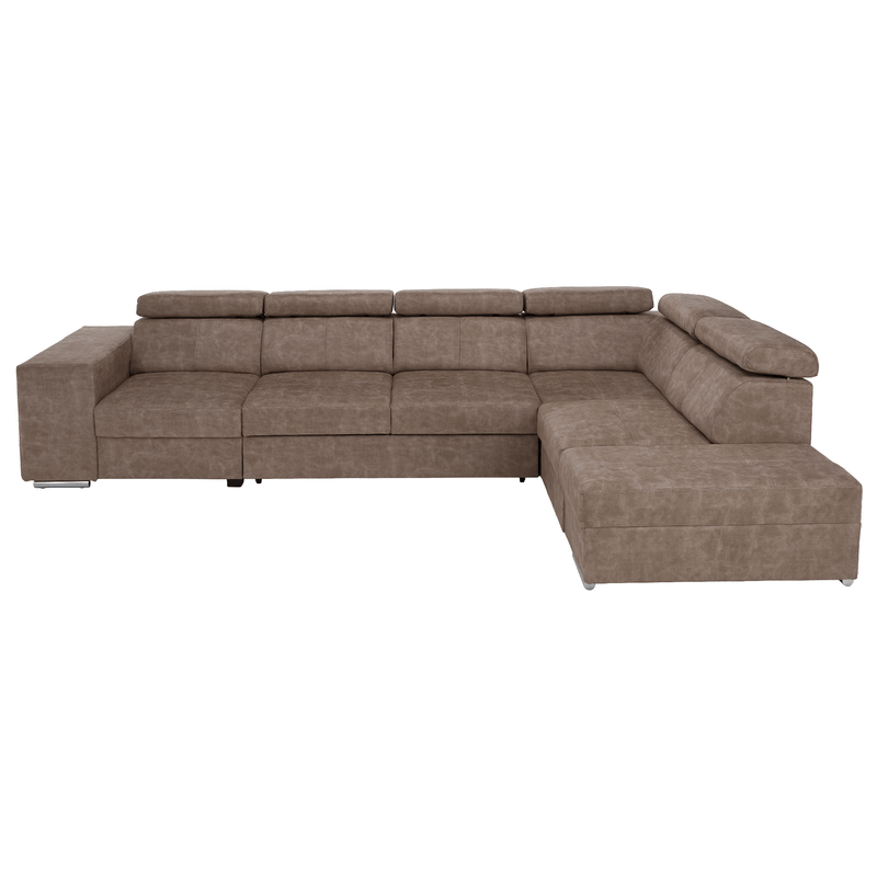 Casa si Gradina - Mobilier - Canapele si coltare - Coltare - Set canapea, bej, pe dreapta, MALAGA BIG - Infinity.ro