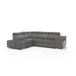 Casa si Gradina - Mobilier - Canapele si coltare - Coltare - Set canapea, gri, pe stanga, MALAGA - Infinity.ro