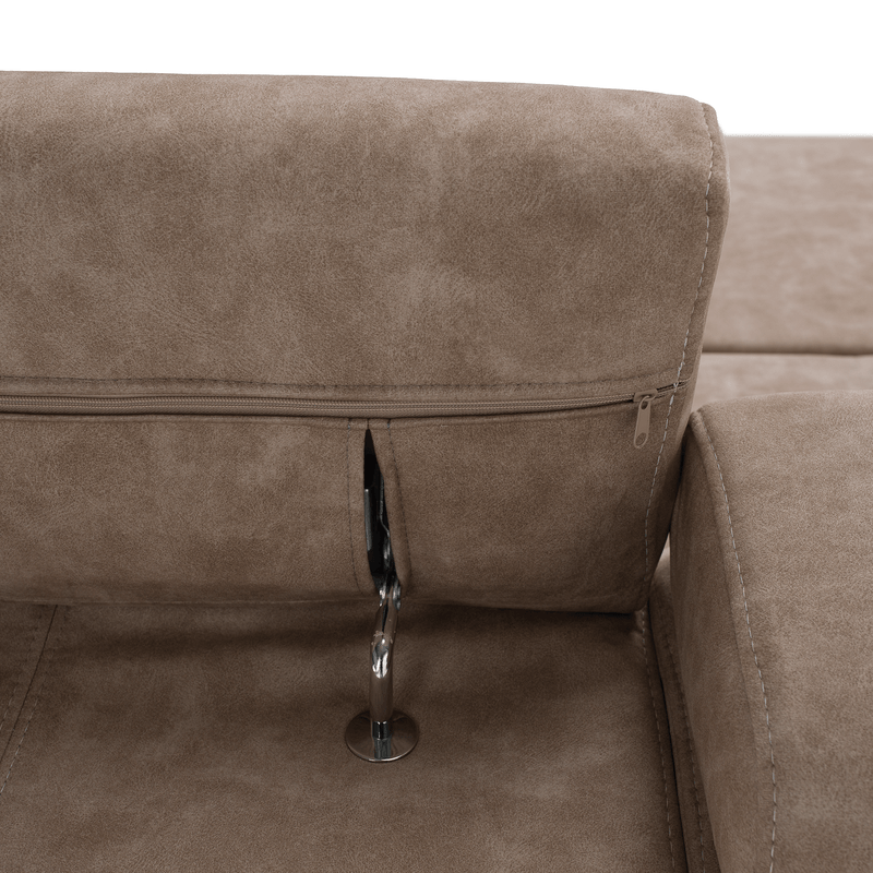 Casa si Gradina - Mobilier - Canapele si coltare - Coltare - Set canapea, bej, pe stanga, MALAGA BIG - Infinity.ro