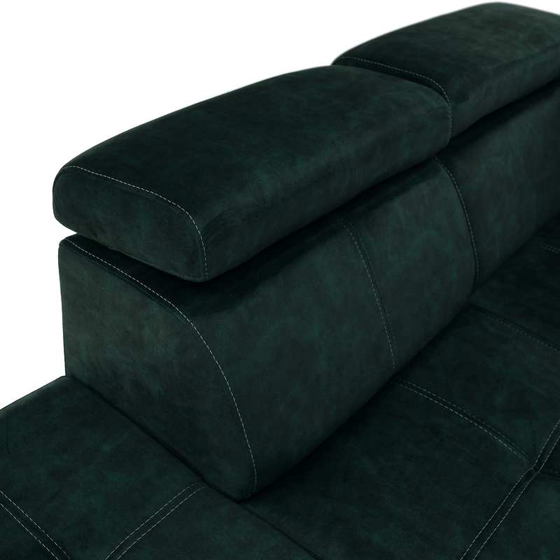 Casa si Gradina - Mobilier - Canapele si coltare - Coltare - Canapea, smarald, pe stanga, MALAGA BIG - Infinity.ro
