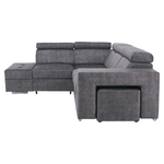 Casa si Gradina - Mobilier - Canapele si coltare - Coltare - Set canapea, gri, pe stanga, MALAGA - Infinity.ro
