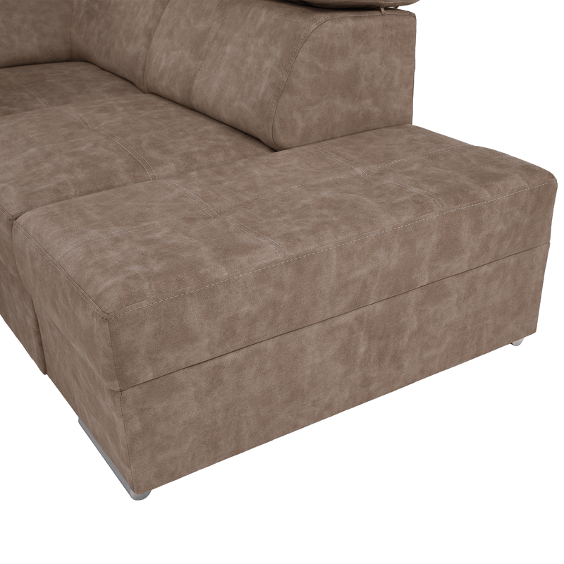 Casa si Gradina - Mobilier - Canapele si coltare - Coltare - Set canapea, bej, pe dreapta, MALAGA BIG - Infinity.ro