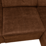 Casa si Gradina - Mobilier - Canapele si coltare - Coltare - Set canapea, maro, pe stanga, MALAGA - Infinity.ro