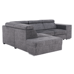 Casa si Gradina - Mobilier - Canapele si coltare - Coltare - Set canapea, gri, pe stanga, MALAGA - Infinity.ro