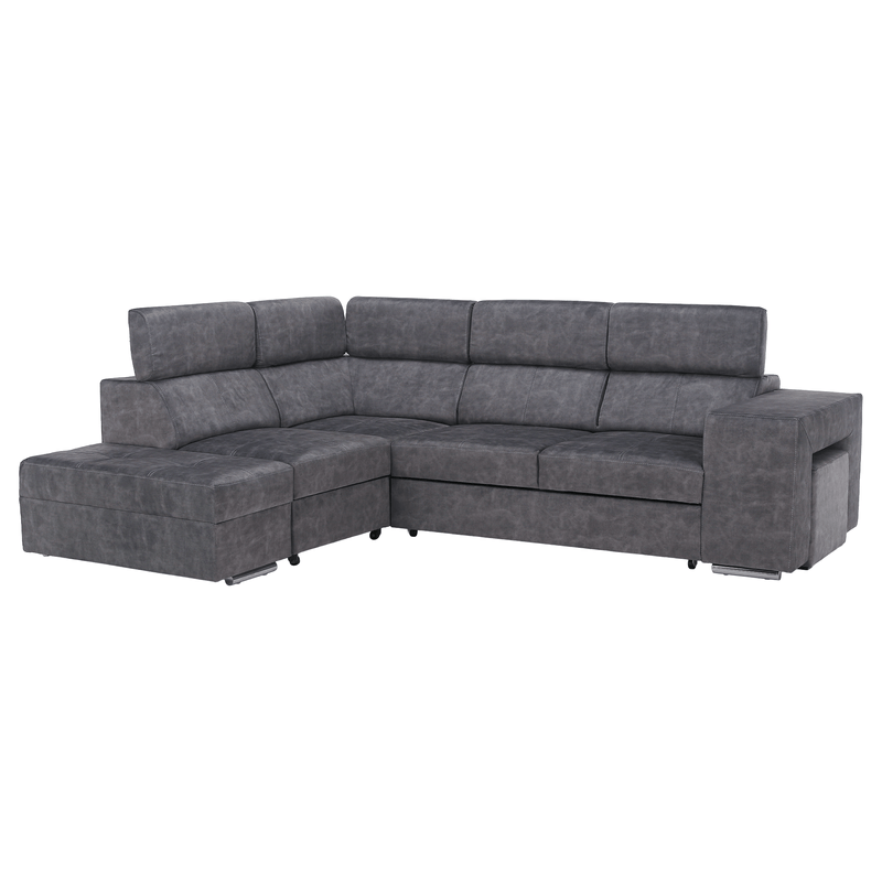 Casa si Gradina - Mobilier - Canapele si coltare - Coltare - Set canapea, gri, pe stanga, MALAGA - Infinity.ro