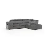 Casa si Gradina - Mobilier - Canapele si coltare - Coltare - Set canapea, gri, pe dreapta, MALAGA - Infinity.ro