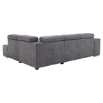 Casa si Gradina - Mobilier - Canapele si coltare - Coltare - Set canapea, gri, pe dreapta, MALAGA - Infinity.ro