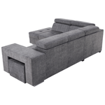 Casa si Gradina - Mobilier - Canapele si coltare - Coltare - Set canapea, gri, pe stanga, MALAGA - Infinity.ro