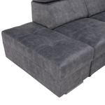 Casa si Gradina - Mobilier - Canapele si coltare - Coltare - Set canapea, gri, pe stanga, MALAGA - Infinity.ro
