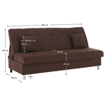 Casa si Gradina - Mobilier - Canapele si coltare - Canapele - Canapea extensibila, maro, ALADA - Infinity.ro