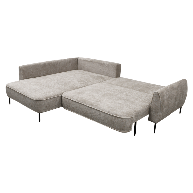 Casa si Gradina - Mobilier - Canapele si coltare - Coltare - Set canapea, gri-bej Taupe, pe stanga, MURIEL ROH - Infinity.ro