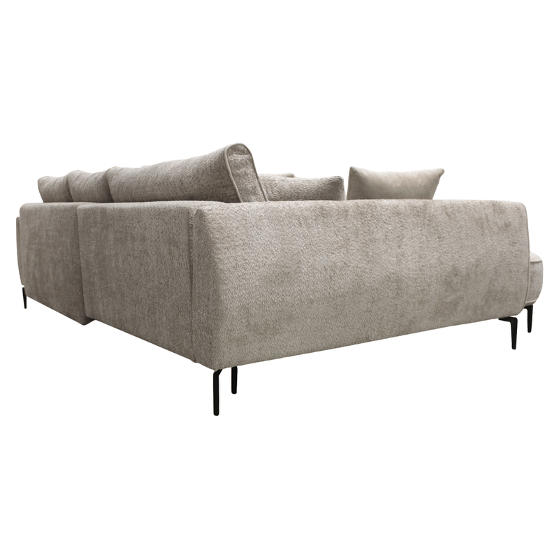 Casa si Gradina - Mobilier - Canapele si coltare - Coltare - Set canapea, gri-bej Taupe, pe stanga, MURIEL ROH - Infinity.ro