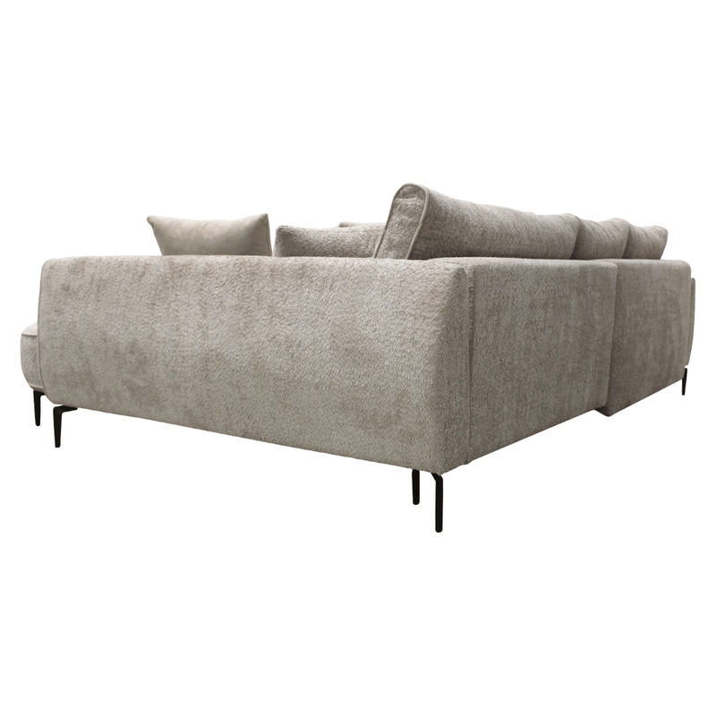 Casa si Gradina - Mobilier - Canapele si coltare - Coltare - Set canapea, gri-bej Taupe, pe dreapta, MURIEL ROH - Infinity.ro